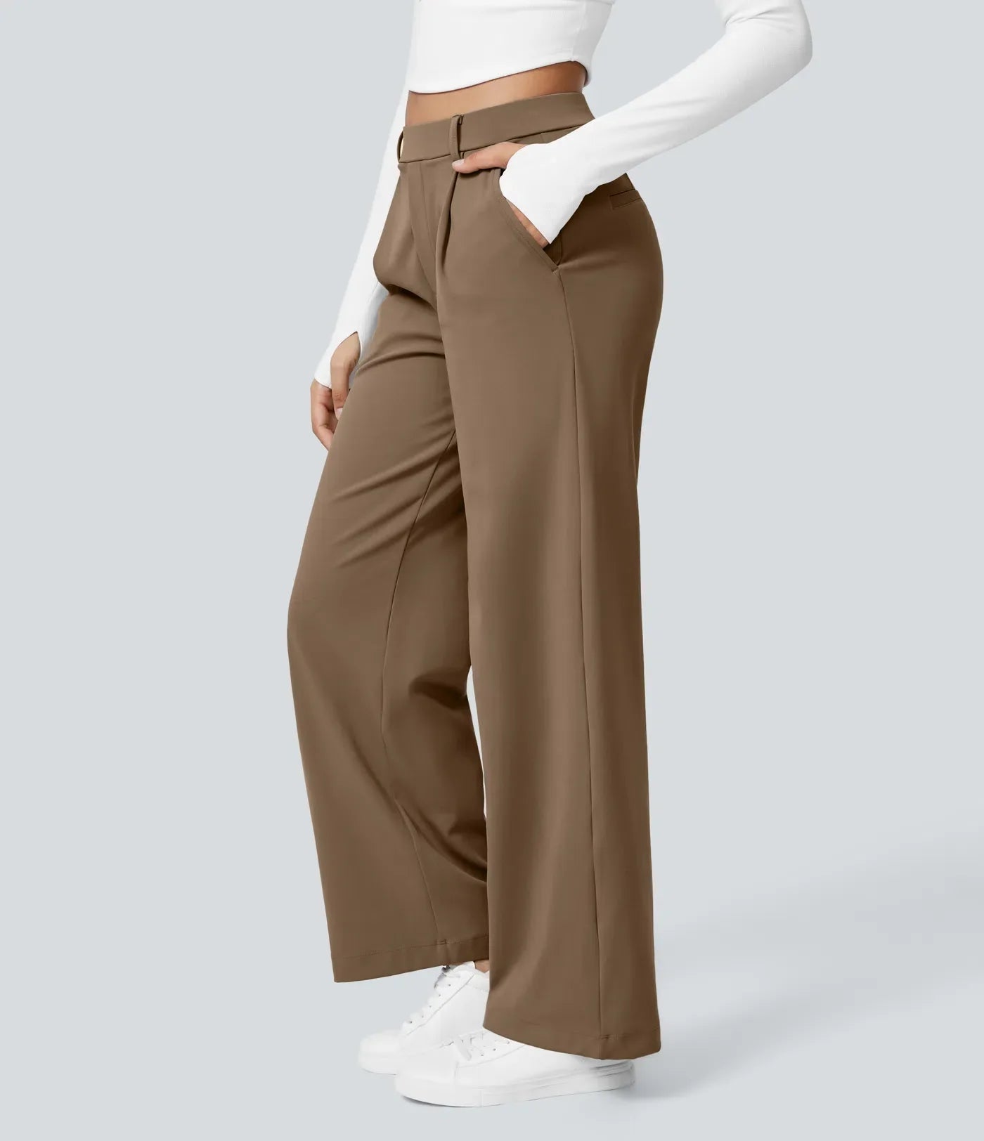Veronica | Pantalón Cintura Alta · Corte Recto Elegante