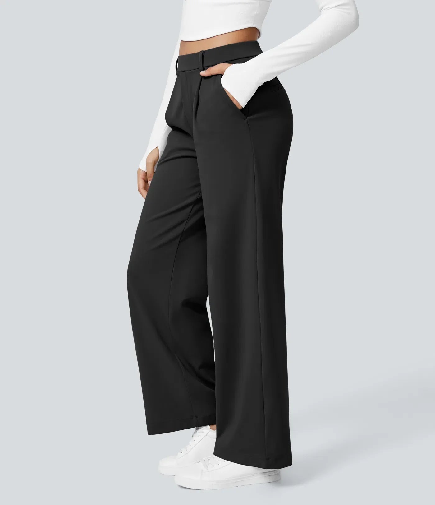 Veronica | Pantalón Cintura Alta · Corte Recto Elegante
